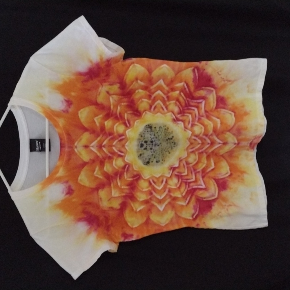 100% cotton t-shirt med 8-10 boxy style